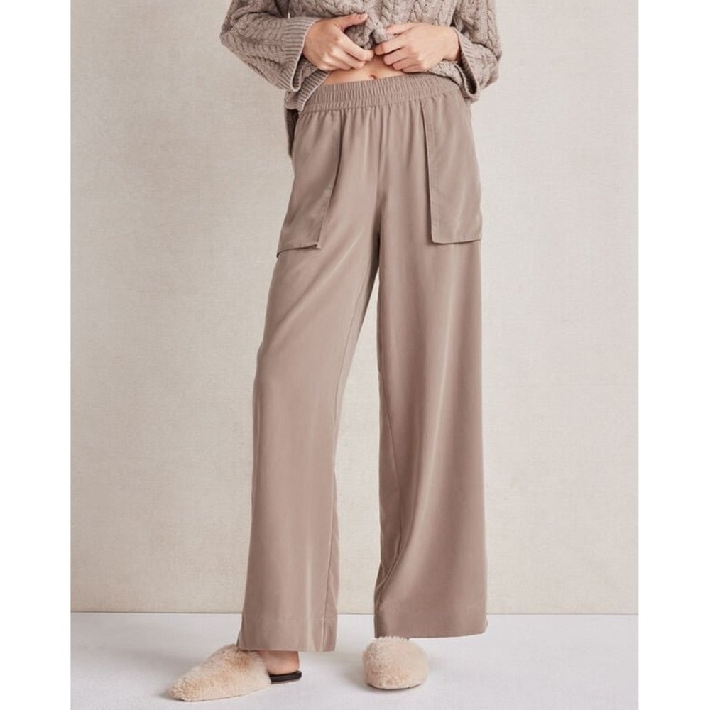 Haven Well Within‎ Women's Model Cargo Beige Wide Leg Pants Size S